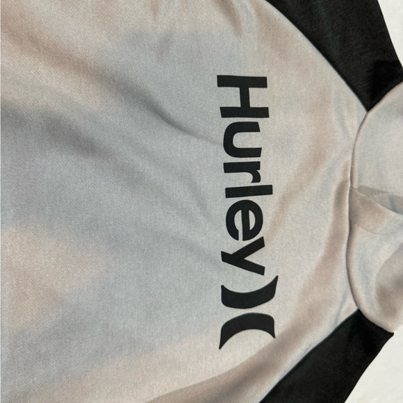 Hurley Gray and Black Contrast Hoodie - Picture 3 of 6
